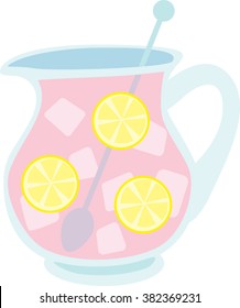 pink lemon slice clipart