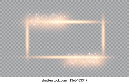 Glass plates set. Vector glass banners on transparent background