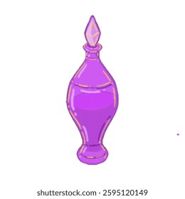 Glass Potion Cup Spell Illustration