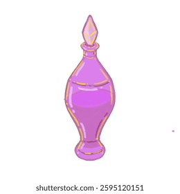 Glass Potion Cup Spell Illustration