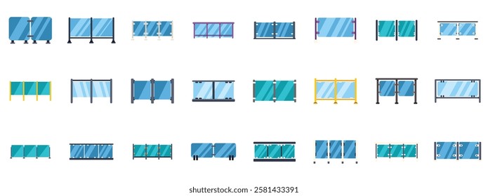 Glass railing panels ensure safety and add a modern touch to balconies, terraces, and other architectural structures