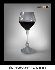 glass of red wine