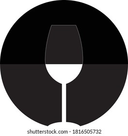 un vaso de vino tinto
