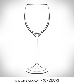 glass of red wine