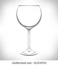 glass of red wine
