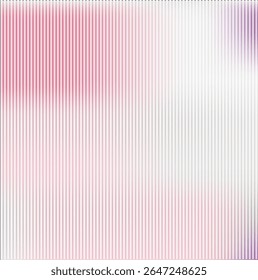 Glasrippe, Textureffekt, rosafarbener Streifenhintergrund