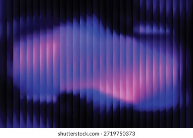 Vector de EPS de fondo de ondulación de vidrio, textura de onda transparente Abstractas, distorsión de vidrio líquido suave, diseño moderno de efecto de ondulación de agua brillante