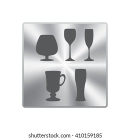 Glass set or collection