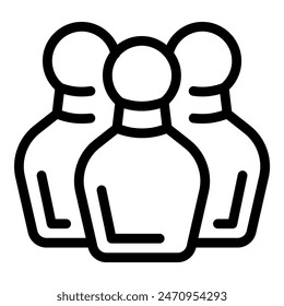 Glass spice jars icon in minimalist design for organizing spices and seasoning in the kitchen. Featuring a simple black and white outline vector illustration with editable stroke