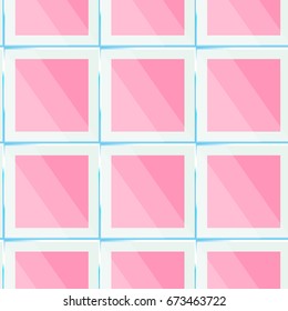 glass square pattern vector