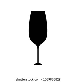 Glass style icon vector