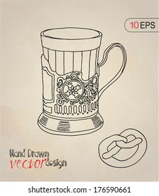 glass. tea