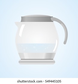 Glass teapot