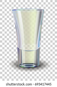glass for tequila. Glass. Mexico. Realistic vector. vector