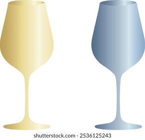 It is a glass that looks very interesting, it can be said to be a bit like a wine glass.