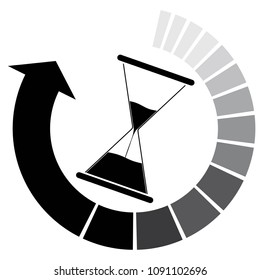  glass time illustration