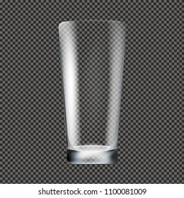 Fondo Transparente De Vidrio Con Malla De Gradiente, Ilustración De Vectores