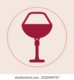 Glass trendy icon gallant abstract vector illustration colorful artwork lovely design.eps