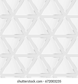 glass triangle pattern vector