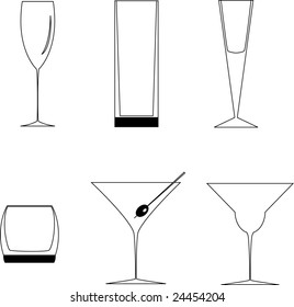 glass  | vector