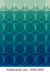 glass vector circles background 3d background