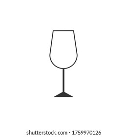 glass vector design template illustration