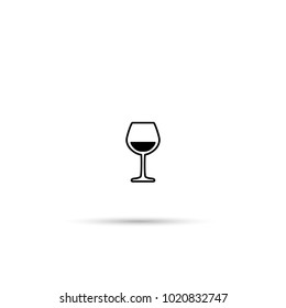 glass vector icon