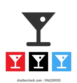 glass vector icon