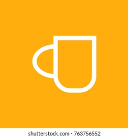 Glass Vector icon 