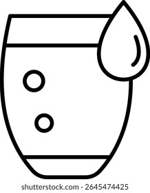 Icono de Vector de cristal. Se puede utilizar para aplicaciones de impresión, móviles y de Web.