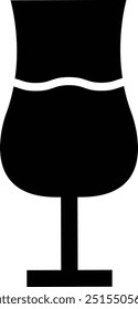 Ilustración de diseño de icono de Vector de vidrio