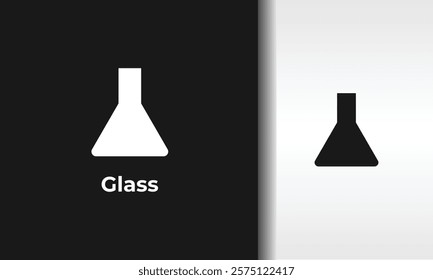 Glass Vector, Icon Or Logo Sign Isolated Symbol Illustration