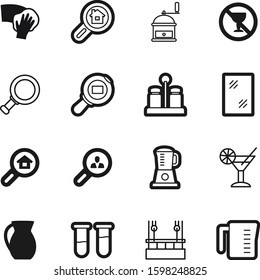 glass vector icon set such as: squeegee, fresh, appliance, seasoning, wiper, medical, fast, worker, maintenance, macro, services, sky, sale, watch, shine, prohibited, pitcher, packaging, group