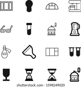 glass vector icon set such as: passion, office, drug, wait, green, outdoors, blender, icons, chemical, agriculture, food, 10, farm, broken, fashion, logo, travel, second, bulb, room, celebration, eye