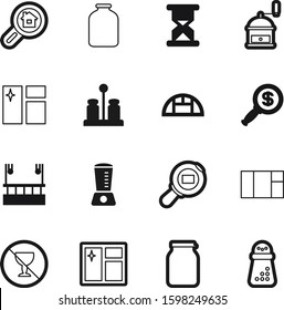 glass vector icon set such as: stick, money, success, web, grow, packaging, timer, zoom, sale, beverage, logistic, emblem, shaker, restaurant, spice, cargo, ingredient, fast, financial, estate