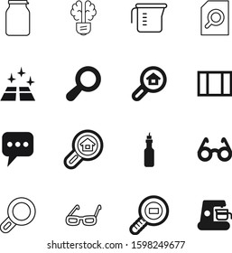 glass vector icon set such as: label, office, appliance, outdoors, discussion, cleaning, message, work, protein, study, exterior, water, canning, inspiration, pot, power, machine, mop, bubble, mind