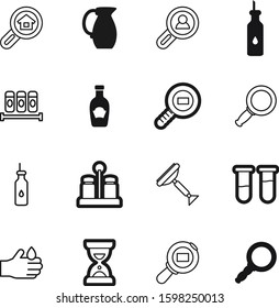glass vector icon set such as: colorful, scraper, study, property, apartment, jam, measurement, modern, spices, person, ceramic, seasoning, lab, art, cleaner, friends, reflection, wiper, relish