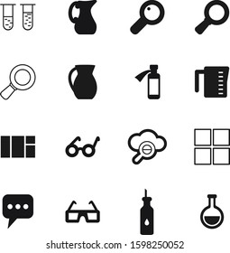 glass vector icon set such as: drop, template, chatting, dialog, study, organic, shiny, inside, balloon, natural, vial, pictogram, tube, wireless, colorful, decoration, lines, entertainment