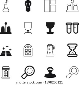 glass vector icon set such as: education, hardwood, colorful, transport, wooden, windows, chemical, man, bar, beaker, device, helmet, cleaning, abstract, hour, blood, pharmacy, construction, video