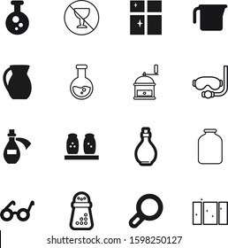 glass vector icon set such as: image, fresh, diet, alcoholic, forbidden, sparkle, nobody, milk, measurement, eps, travel, adventure, vegetarian, snorkeling, potion, liquor, mask, pharmacy, measure