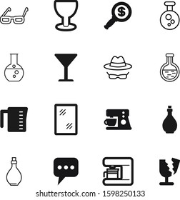 glass vector icon set such as: financial, set, template, hat, old, glassware, looking, house, chemicals, people, speech, transportation, shape, hacker, windows, cleaning, currency, hospital, specs