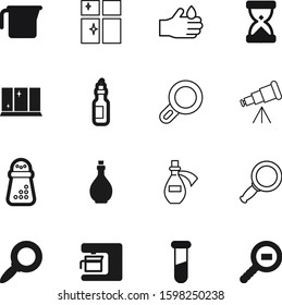 glass vector icon set such as: concept, household, second, development, sand, shape, maker, risk, planetarium, fun, ocular, experiment, internet, graphic, technology, measuring, holiday, stars