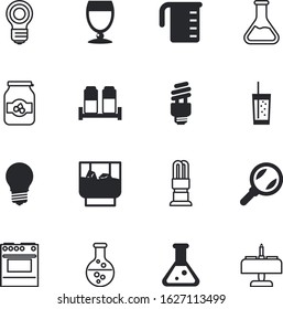 glass vector icon set such as: look, scotch, instrument, jelly, magnifier, liquor, halogen, fluid, gourmet, measurement, pepper, whisky, strawberry, salt, efficient, dessert, measure, table, vine