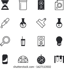 glass vector icon set such as: fall, minute, dropper, vacancy, gardening, organic, droplet, yellow, architecture, orange, mirror, conservatory, invention, find, old, trickle, eco, dance, watch, soft