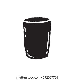 glass. vector illustration