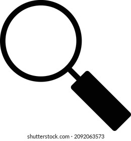 ilustración del vector de vidrio aislada en un fondo transparente. iconos vectoriales de glifo para el concepto o gráficos web.