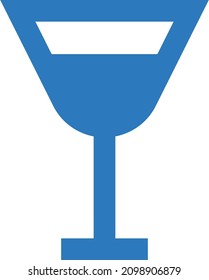 glass vector illustration isolated on a transparent background. glyph vector icons for concept or web graphics.
