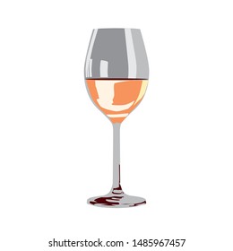 glass, vector illustration, white background
