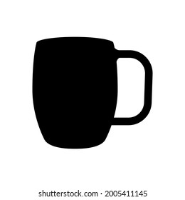 glass vector isolated on white background