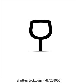 glass vector logo